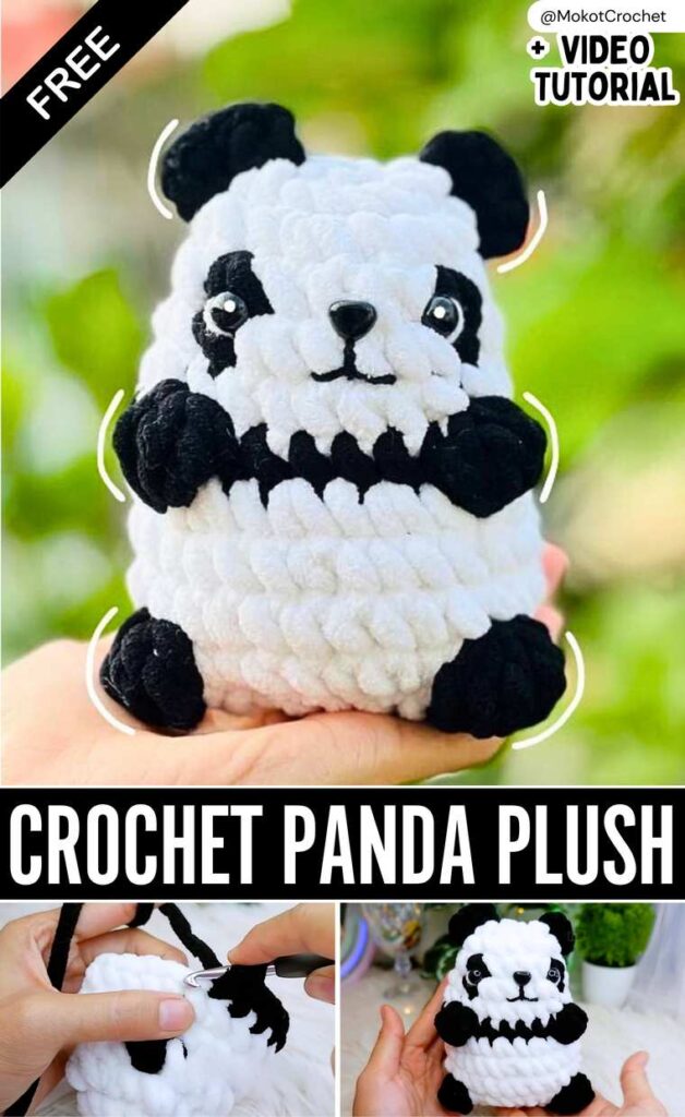 Crochet Panda Plush