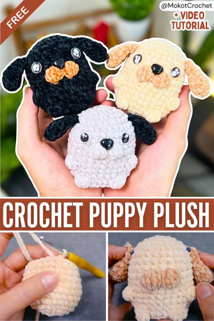 Crochet Puppy Plush