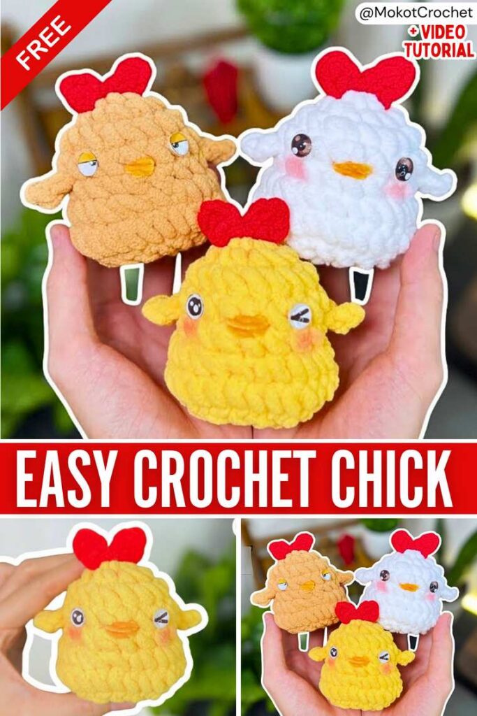 Easy Crochet Chick