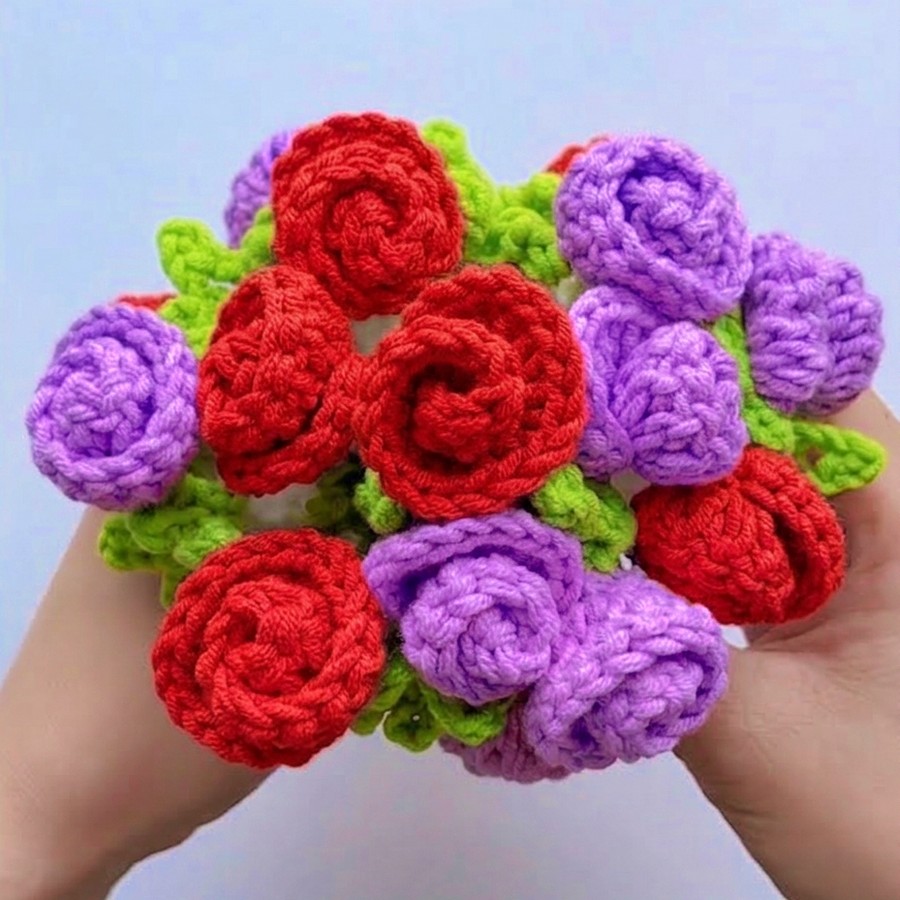 Crochet flower patterns and tutorials