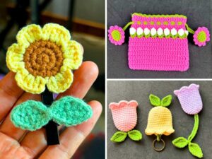 How to Crochet Flower Accessories