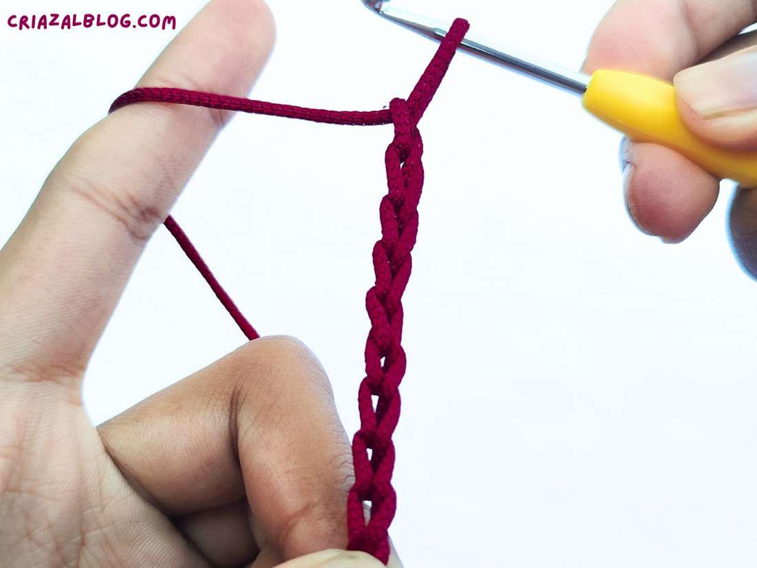 How to Crochet A Chain Stitch