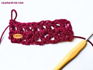 How to Crochet Classic V-Stitch (IDEAL STITCH for Beginners)