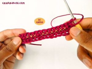 Let’s Make Single Crochet Cross Stitch