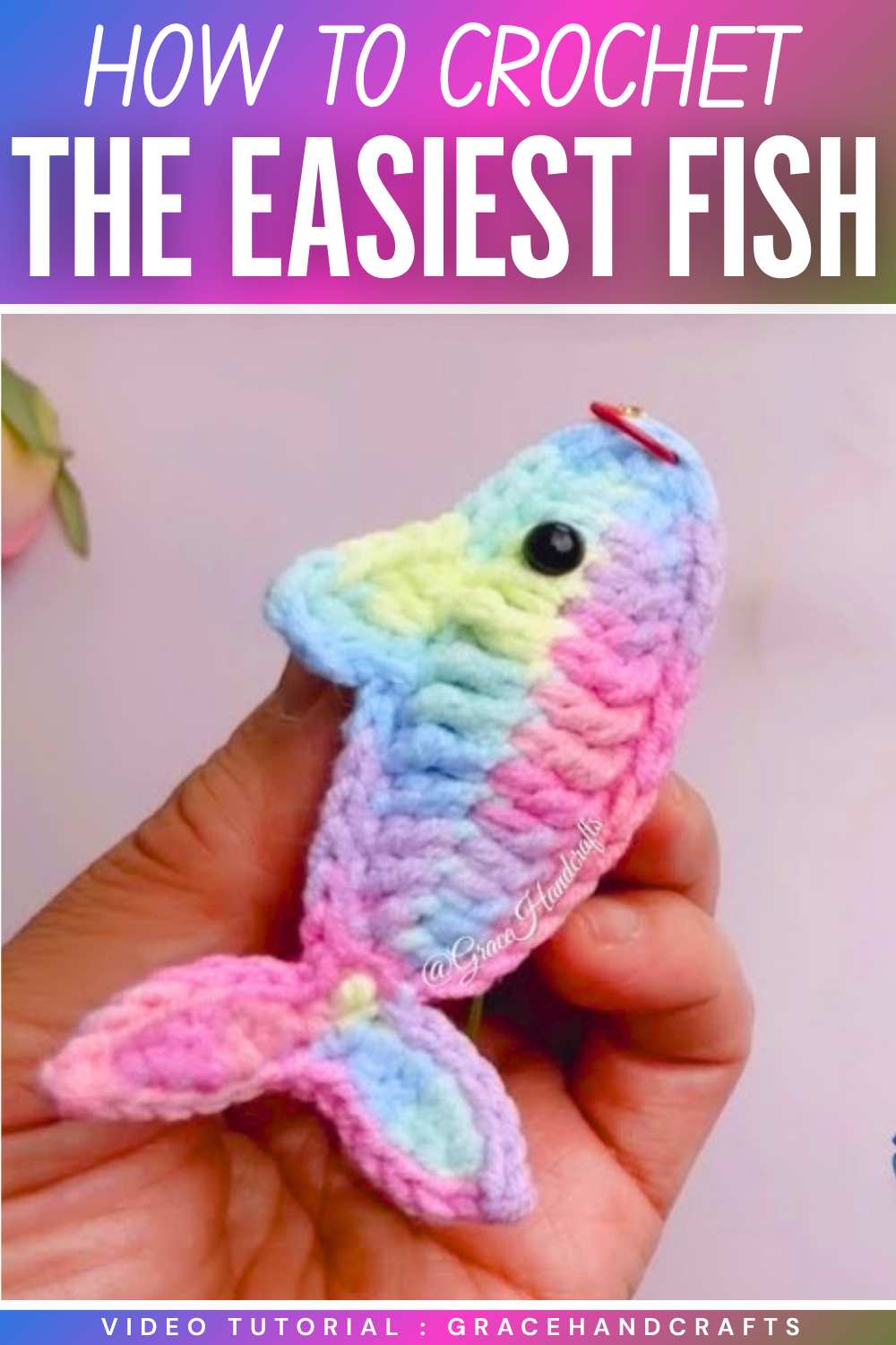 Mini Crochet Fish Ways to Crochet Mini Fish for Summer - Criazal Blog - Crochet & Macrame ...