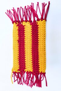 My Free Crochet Harry Potter Mug Rug Pattern