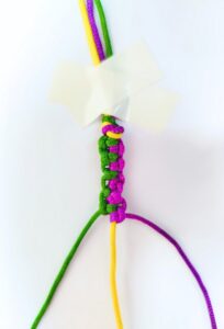 How to DIY 2-Row Repeat Zipper Pattern Bracelet in 4 Steps