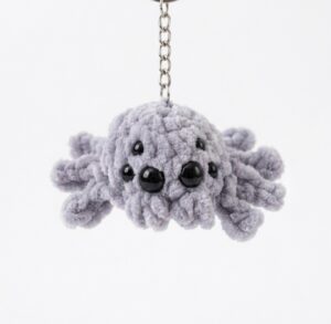 How to Crochet a Jumping Spider Plushie for Halloween in Under 20 Minutes