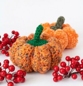 How to Crochet Textured Rustic Pumpkin Amigurumi + Plushie Variation