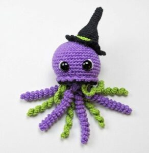 Featuring: How to Crochet Witch Hat Jellyfish Amigurumi for this Halloween