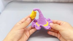 How to Crochet Star Decorated Witch Hat for Halloween (Pattern for Cosplay)
