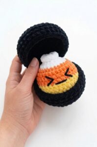 Tester Call: Free Crochet Orange, Yellow & White Dumpling Plushie