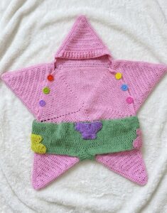 How to Crochet NEW Patrick Star Sleeping Bag for Moms