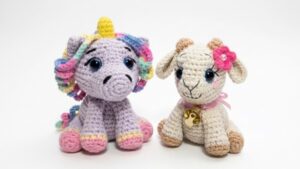How to Crochet A Posed Baby Unicorn Amigurumi for Kids