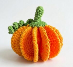 How to Crochet UNIQUE Craft-Style 3D Pumpkin Fall Decoration