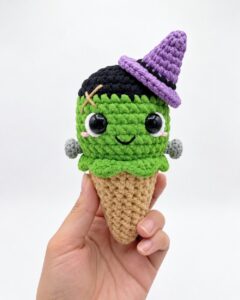 Tester Call: How to Crochet A Bolt Zombie Treat Plushie for Gifting