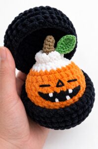 Tester Pattern: How to Crochet A Funny Orange Food Plushie for Kids