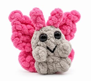 Featuring: How to Crochet the FASTEST No-Sew Butterfly BUDDY Plushie for Gifting