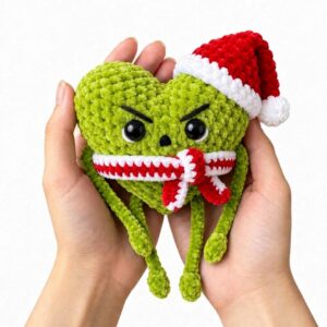 Tester Call: How to Crochet Grinch Christmas Gift Plushie for Kids