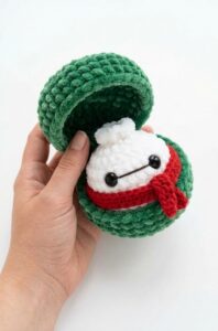 How to Crochet Baymax Dumpling Plushie for Gifting At Christmas