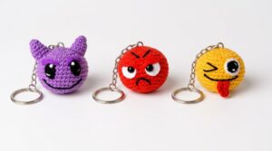 How to Crochet Sphere Faces Anti-Stress Softie Amigurumi (Emoji, Monster & More)