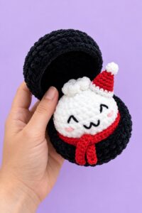 Tester Call: How to Crochet Winter Meow Bun in A Holiday Hat & Scarf Plushie Gift